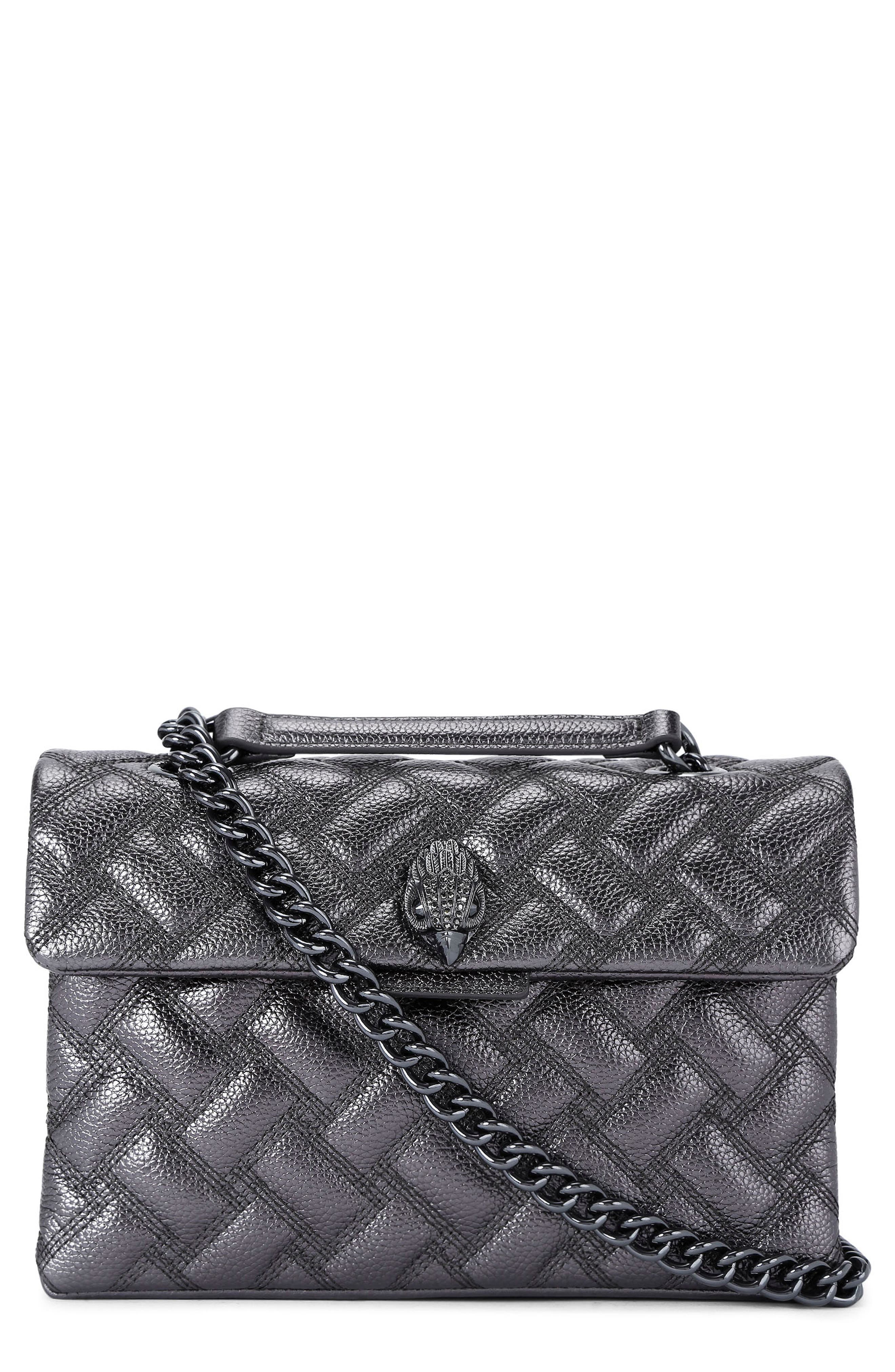 Kurt Geiger London Kensington Drench Quilted Leather Convertible Crossbody Bag