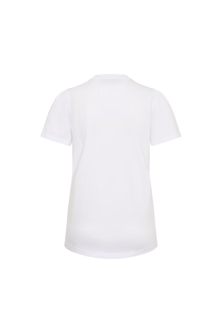Cotton T-Shirt With Embroidery Rock and Romance, Alternate, color, Rock and Romance