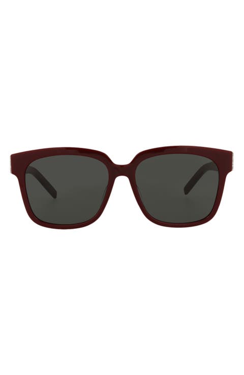 55mm Square Sunglasses