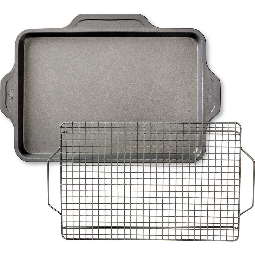 All-clad Pro-release Nonstick Half Sheet & Cooling/baking Rack Set