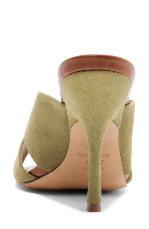 Arezzo Amelia Stiletto Sandal In Green