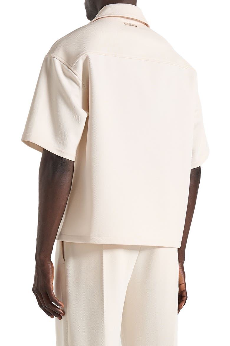 Stephane "A Girl With A Pearl Earring" Boxy Shirt, Alternate, color, Cream