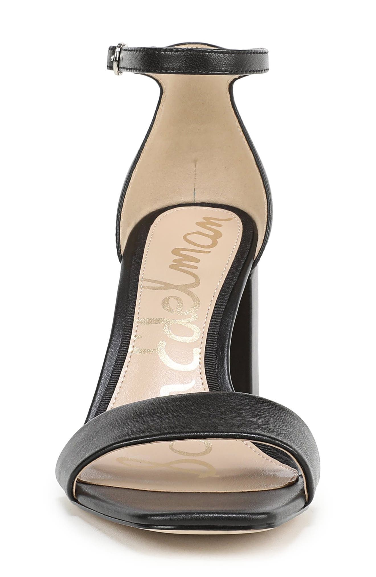 Sam Edelman Daniella Ankle Strap Sandal, Alternate, color, Black