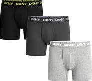 DKNY 3-Pack Stretch Cotton Boxer Briefs