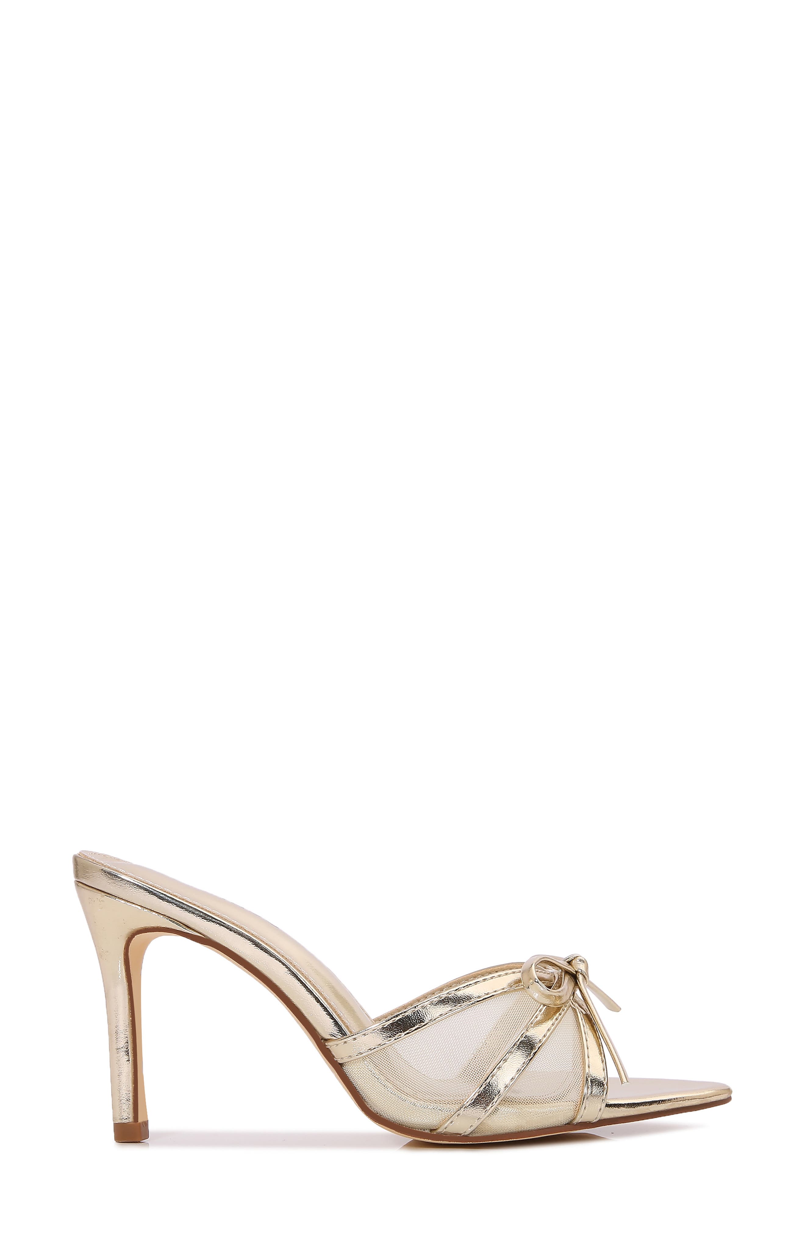 Junie Mesh Slide Sandal, Alternate, color, GOLD