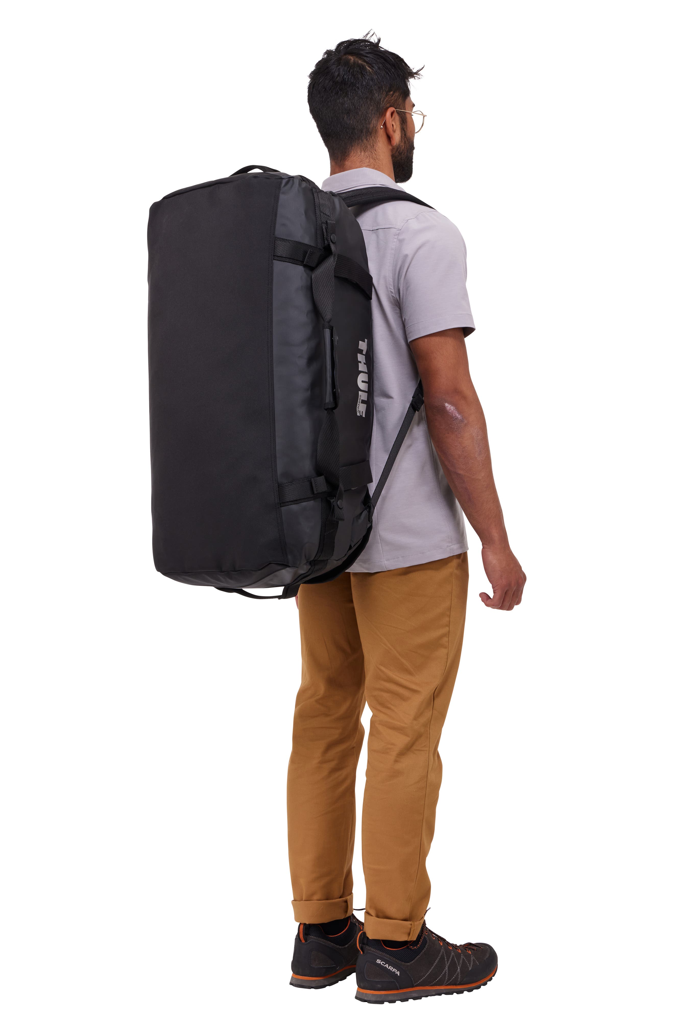 Thule Chasm 70L Duffle Bag, Alternate, color, Black