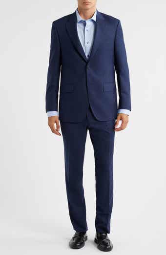 Peter Millar Flynn Classic Fit Solid Wool Suit