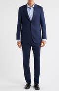 Peter Millar Flynn Classic Fit Solid Wool Suit