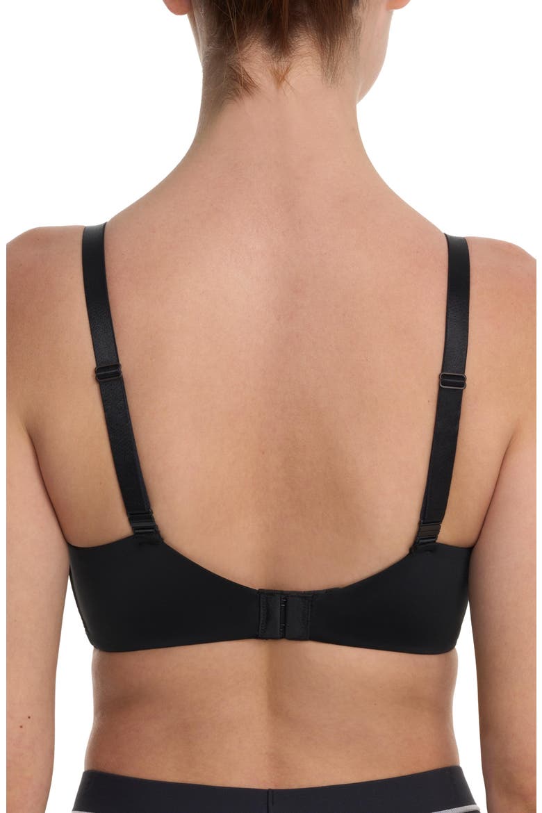 Elevate Convertible Wireless Sports Bra, Alternate, color, Black
