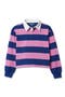  Fuchsia/Blue Stripe