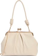 Jessica McClintock Alex Leather Shoulder Bag