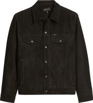 AG Dart Suede Trucker Jacket