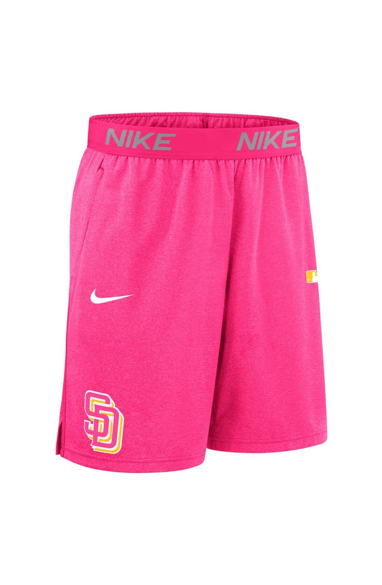 Nike Men's Nike  Pink San Diego Padres Authentic Collection City Connect Performance Knit Shorts, Alternate, color, Pink