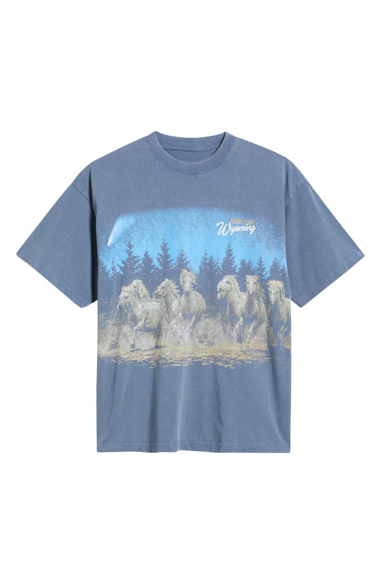 ID Supply Co Wild Lands Graphic T-Shirt, Alternate, color, Washed Navy