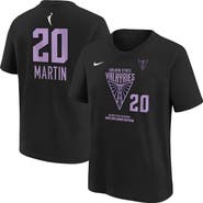 Nike Youth Nike Kate Martin Eclipse Black Golden State Valkyries Explorer Edition Name & Number T-Shirt