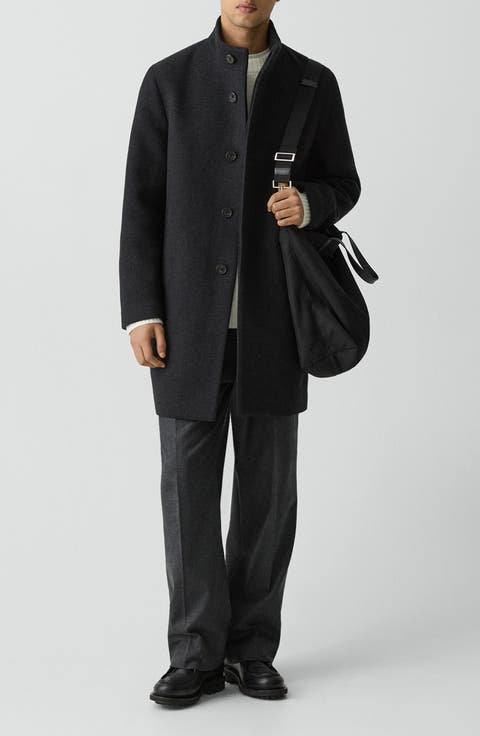 Belvin Melton Wool Blend Coat