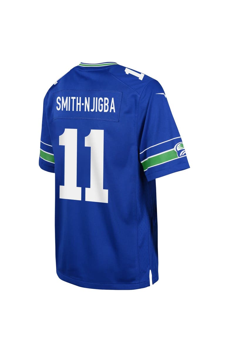Nike Youth Nike Jaxon Smith-Njigba Royal Seattle Seahawks Game Jersey, Alternate, color, Royal