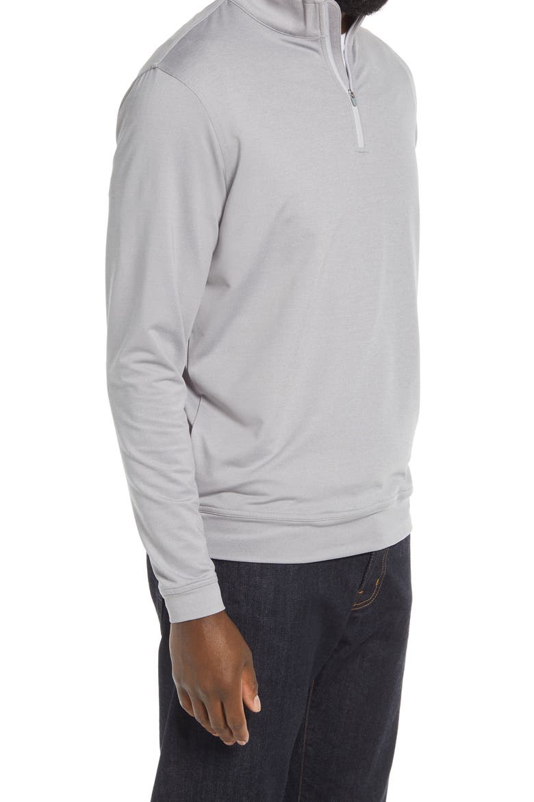 Men's Perth Stretch Quarter Zip Pullover, Alternate, color, GALE GREY