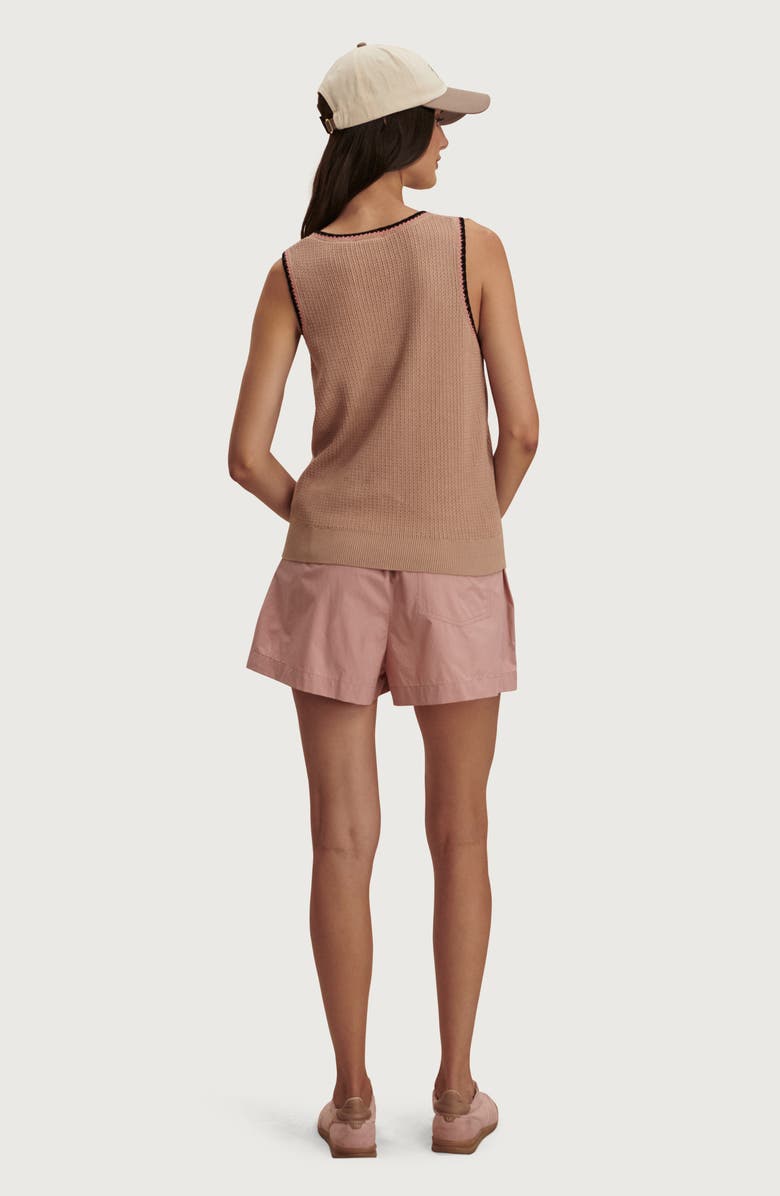 Varley Higson Cotton Knit Tank, Alternate, color, Light Taupe