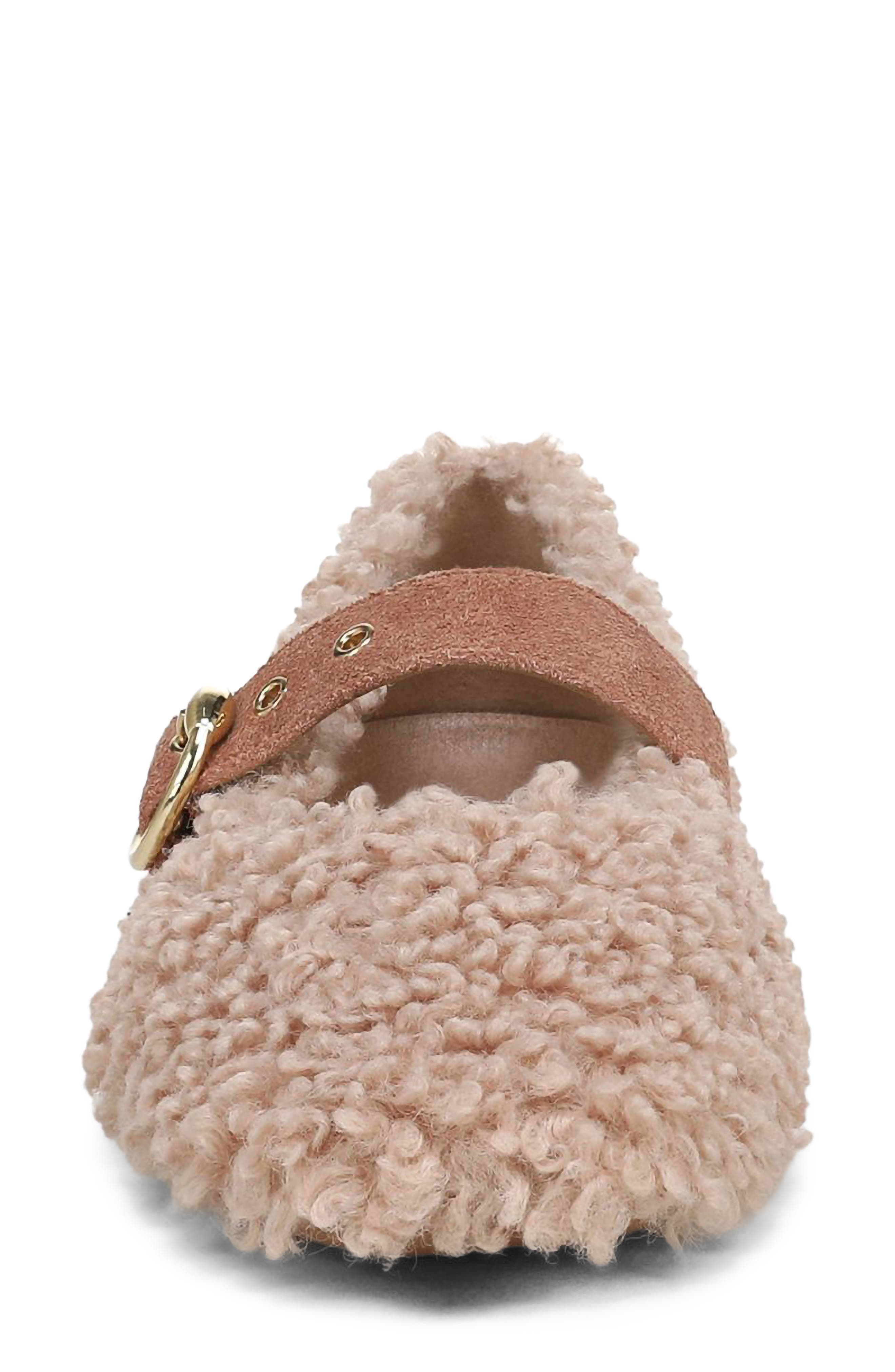 Hattie Cozy Mary Jane Flat, Alternate, color, TAN