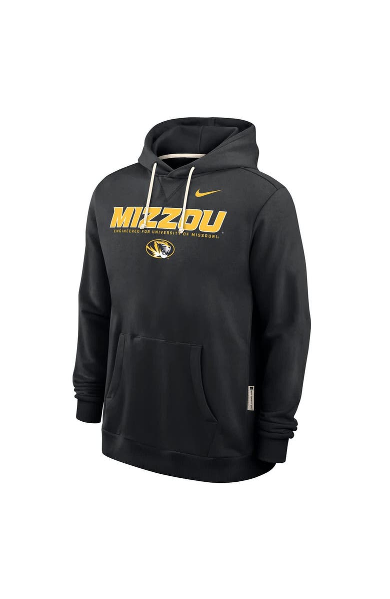 Nike Men's Nike Black Missouri Tigers 2025 Sideline Performance Pullover Hoodie, Alternate, color,