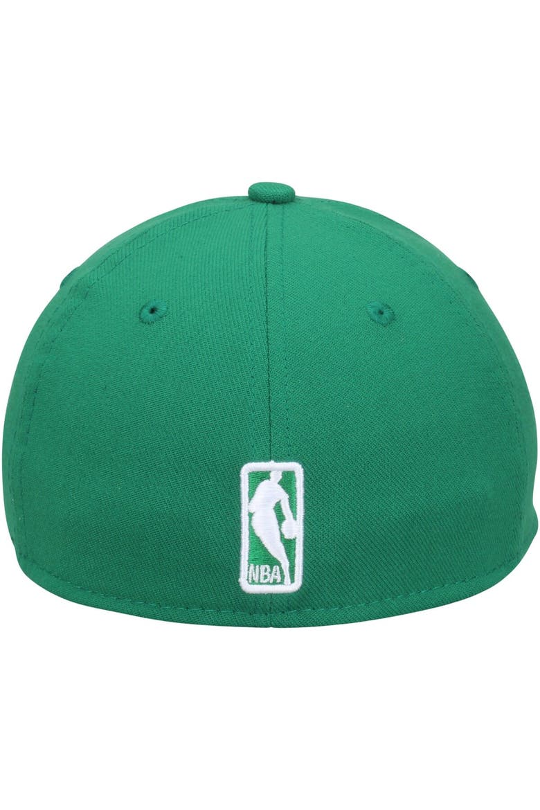 Men's New Era Kelly Green Boston Celtics Team Classic 39THIRTY Flex Hat, Alternate, color, Kelly Green