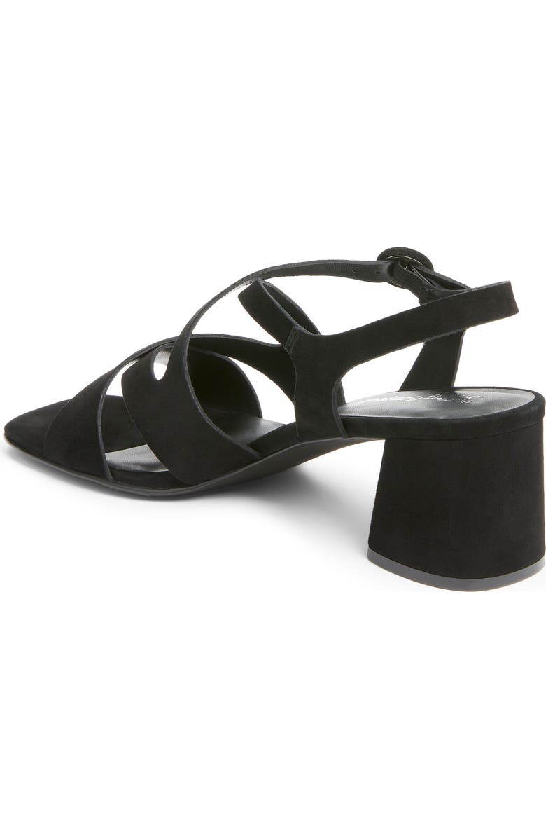 Jeffrey Campbell Rayet Strappy Block Heel Sandal, Alternate, color, Black Suede