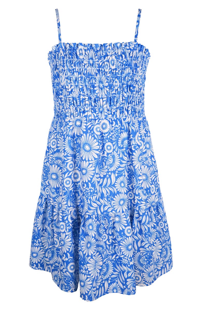 Zunie Kids' Smocked Tiered Dress, Main, color, 