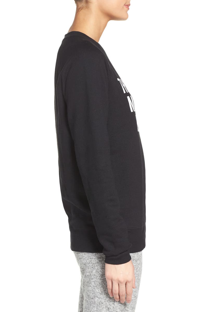 BRUNETTE the Label 'This Wine' Crewneck Sweatshirt, Alternate, color, 