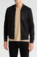 Ben Sherman Faux Suede Bomber Jacket