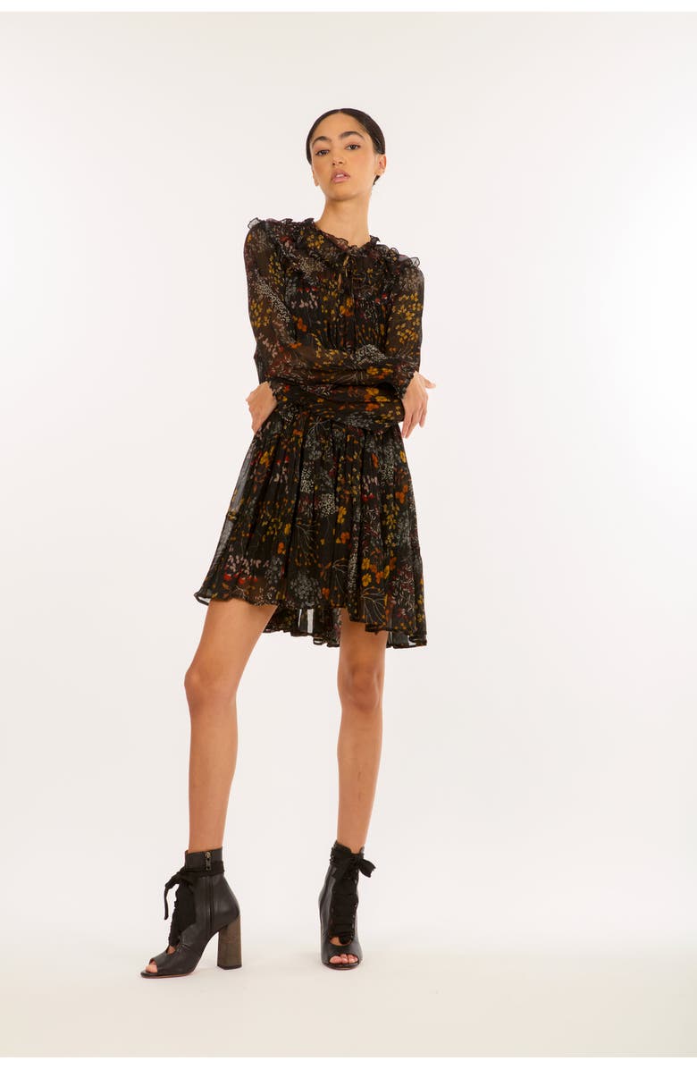 SECRET MISSION Roan Mini Dress, Alternate, color, Wildflower