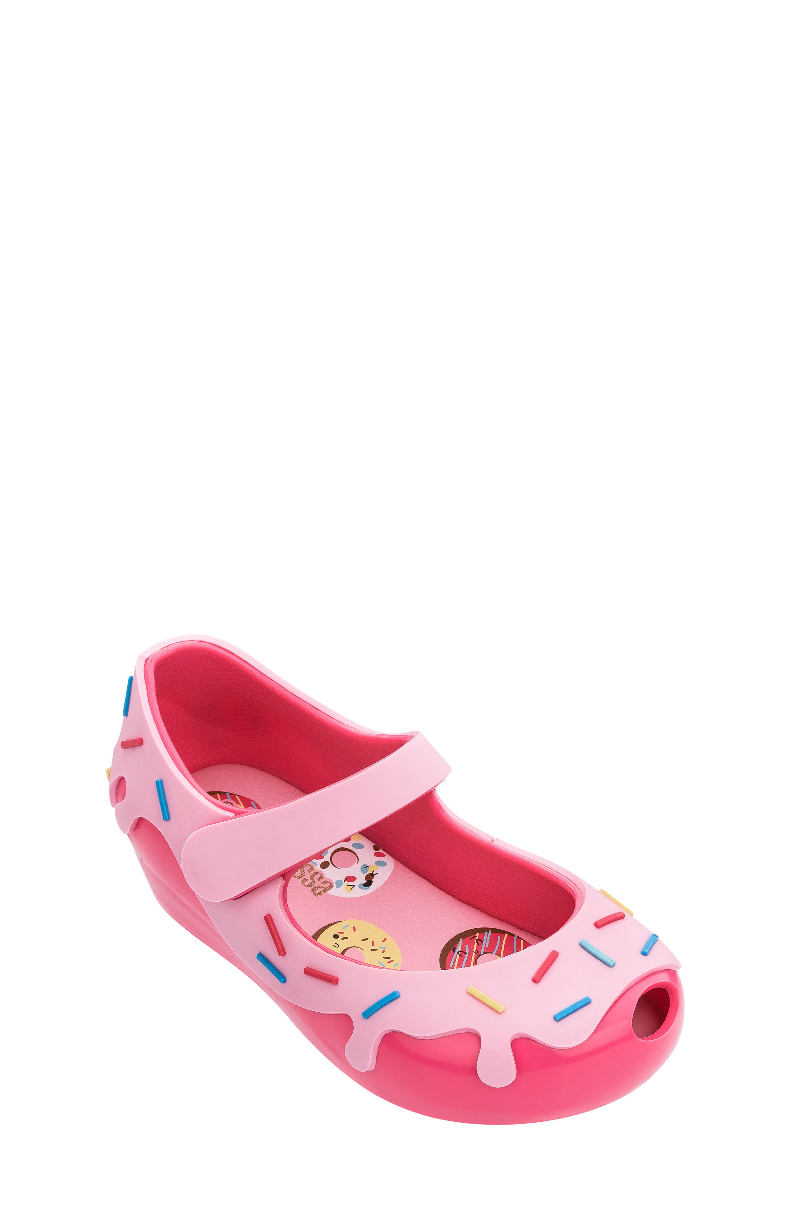 Ultragirl Donut Mary Jane Flat, Main, color, PINK