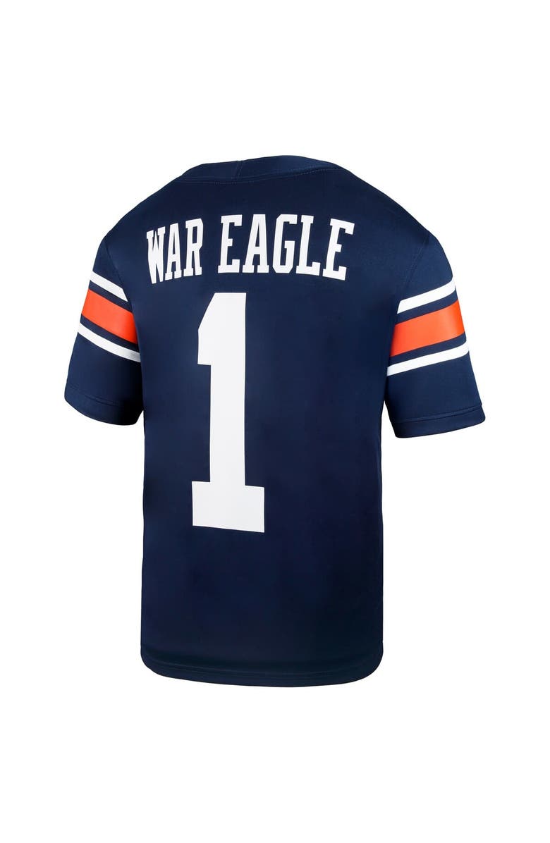 Nike Youth Nike #1 Navy Auburn Tigers Untouchable Replica Game Jersey, Alternate, color, Navy