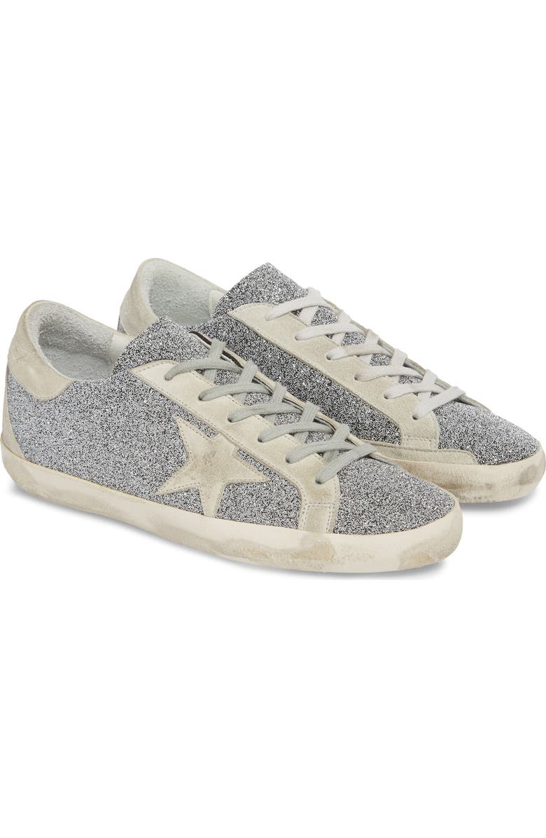 Golden Goose Superstar Crystal Embellished Sneaker, Main, color,