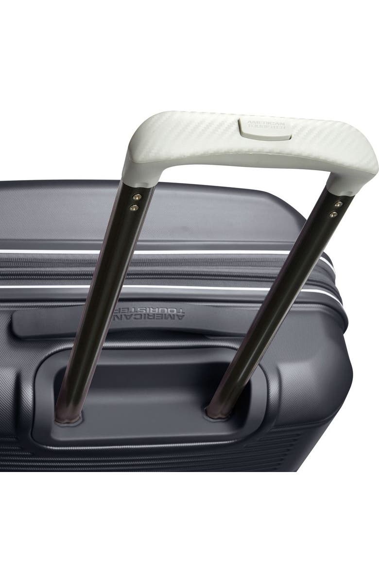 AMERICAN TOURISTER Stratum 2.0 Hardside 28" Large Spinner Checked Luggage, Alternate, color, Charcoal