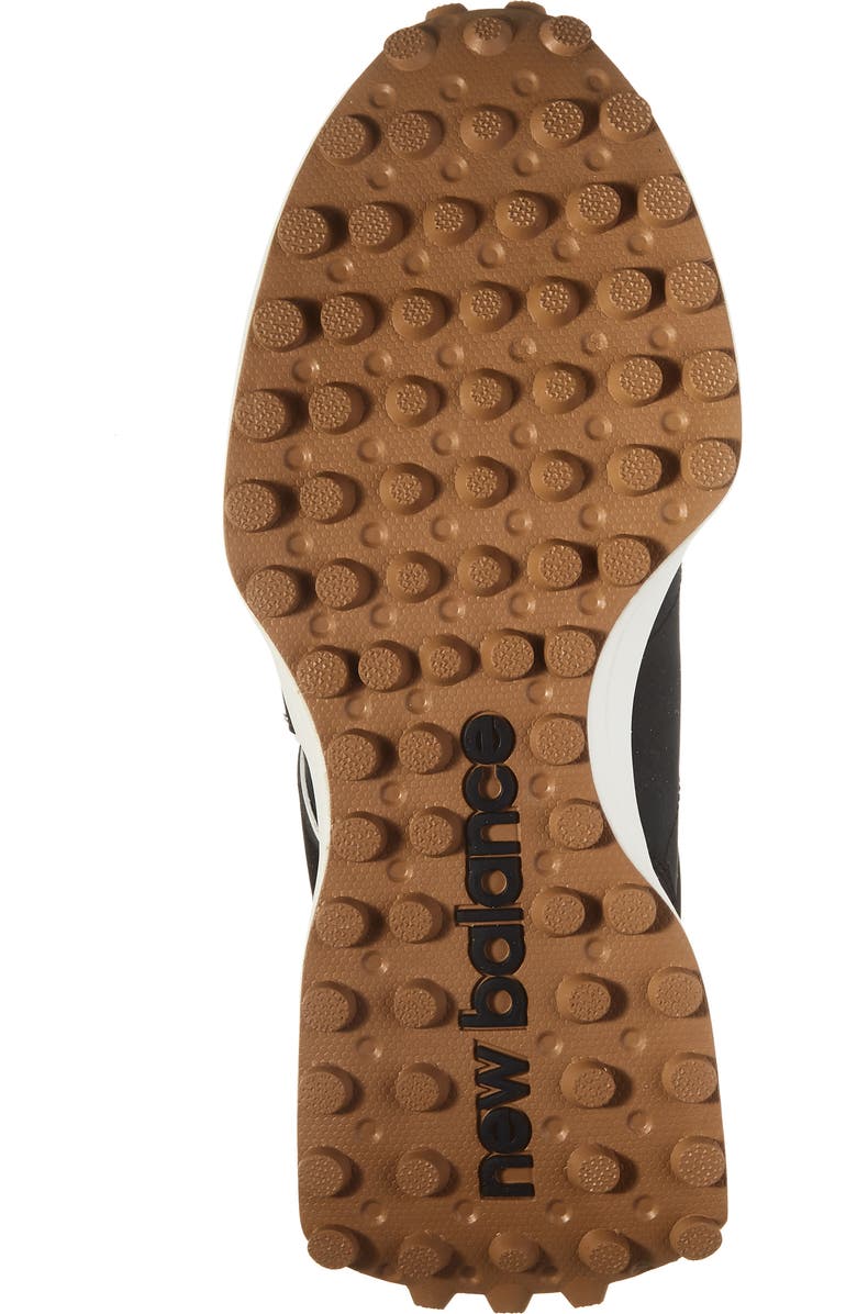 New Balance 327 Waterproof Spikeless Golf Shoe, Alternate, color, True Black