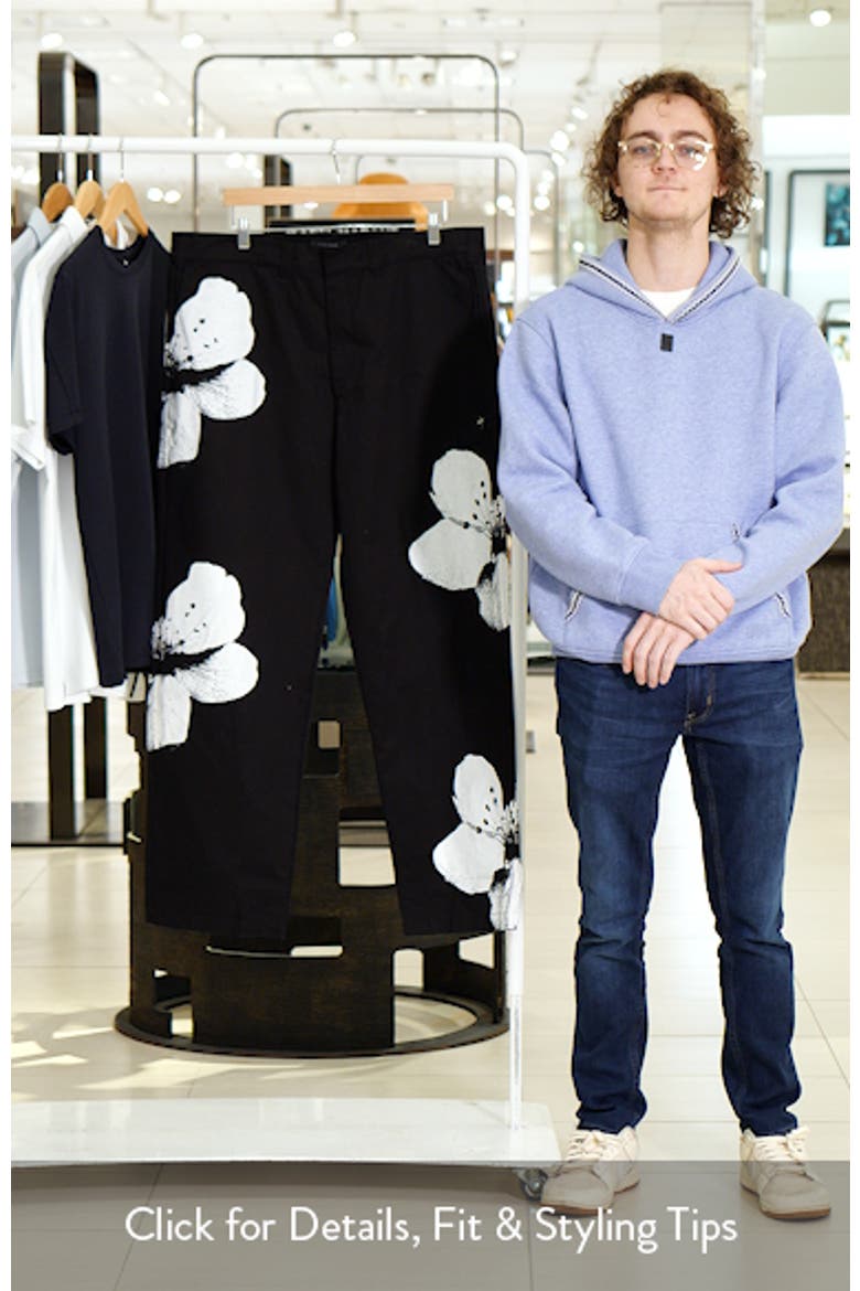 Flower Napoli Cotton Twill Pants video