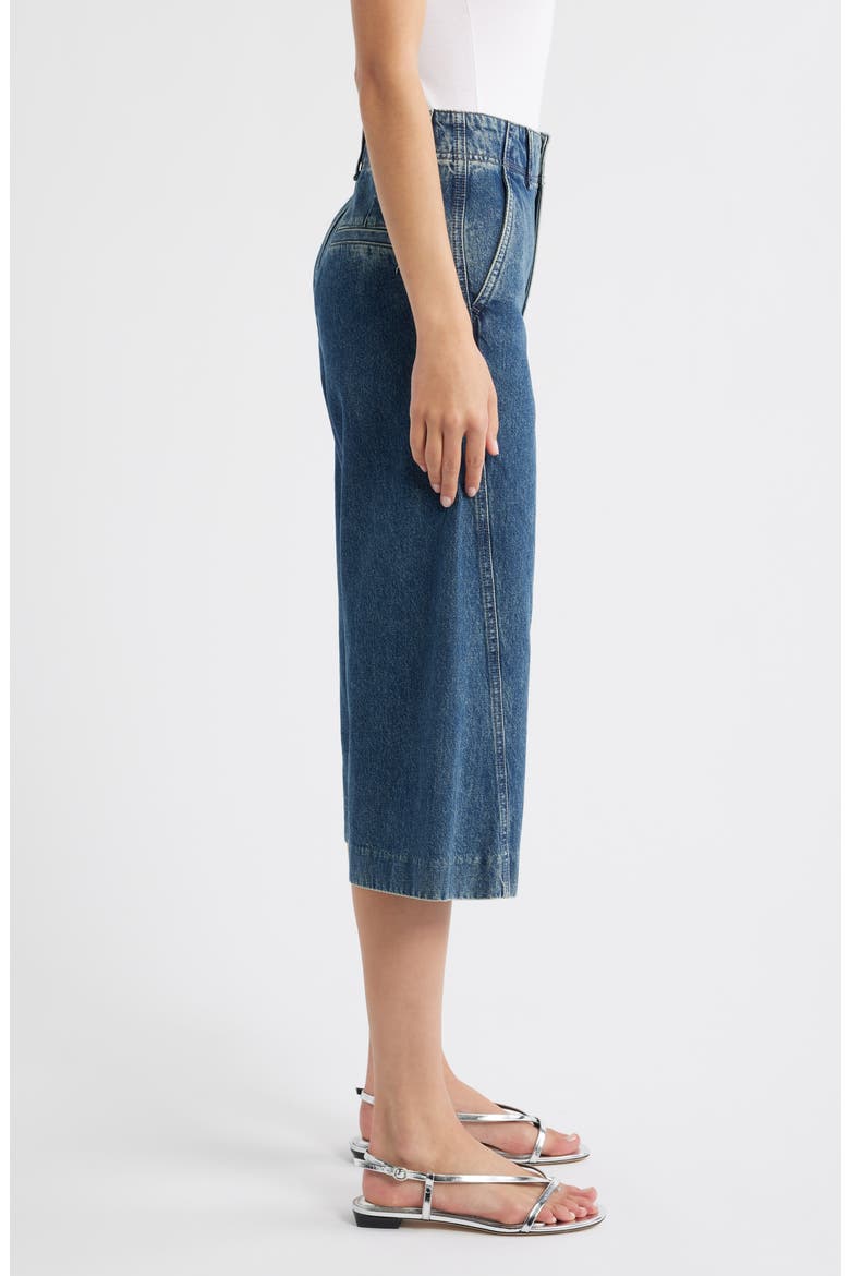 Jamie High Waist Culotte Jeans, Alternate, color, ADELINE