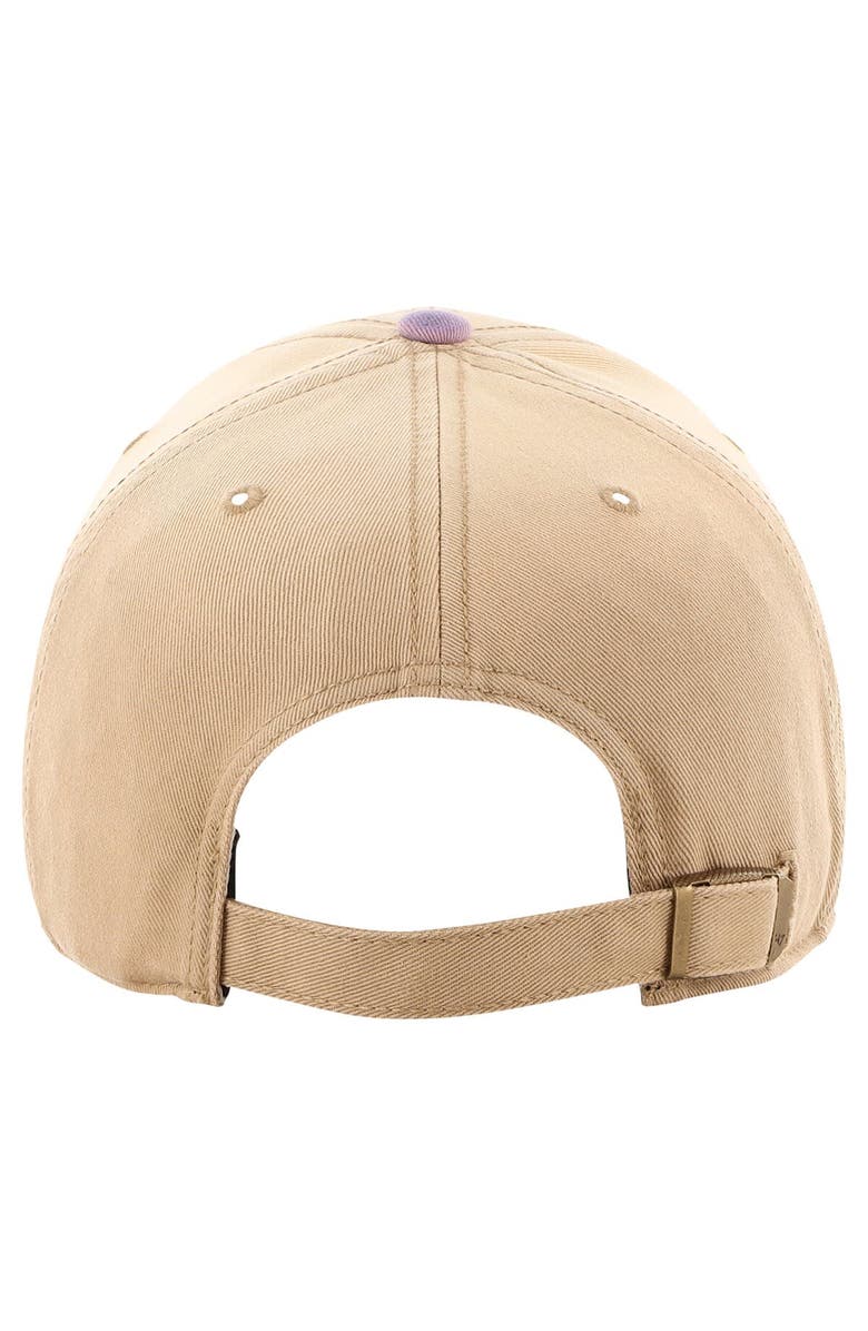 '47 Men's '47 Khaki/Blue New York Rangers Dusted Sedgwick MVP Adjustable Hat, Alternate, color, 