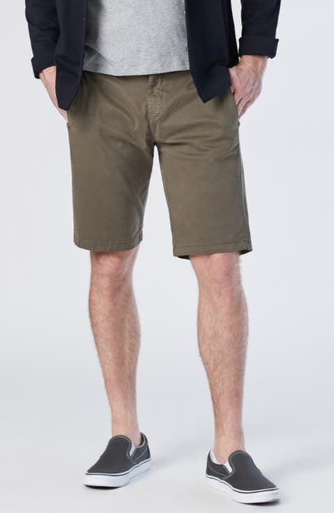 Jacob Flat Front Twill Shorts