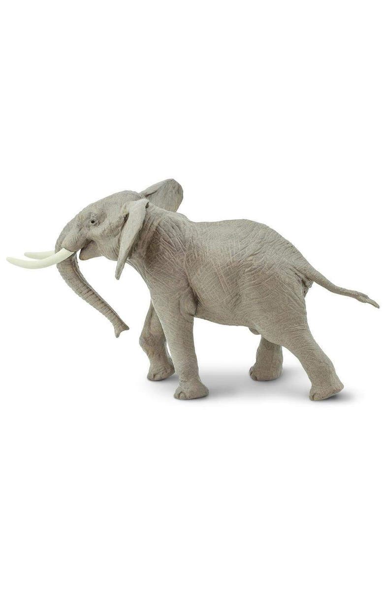 Safari Ltd. African Bull Elephant Kids Toy Figure, Alternate, color, NO COLOR
