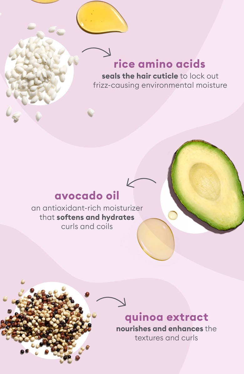 Briogeo Curl Charisma Rice Amino + Avocado Leave-In Defining Crème, Alternate, color, 