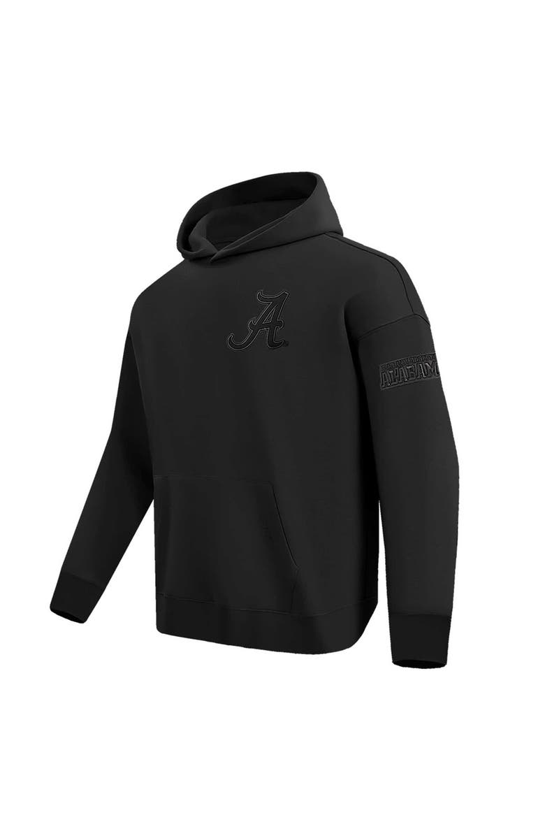 PRO STANDARD Men's Pro Standard Black Alabama Crimson Tide Neutral Pullover Hoodie, Alternate, color, 