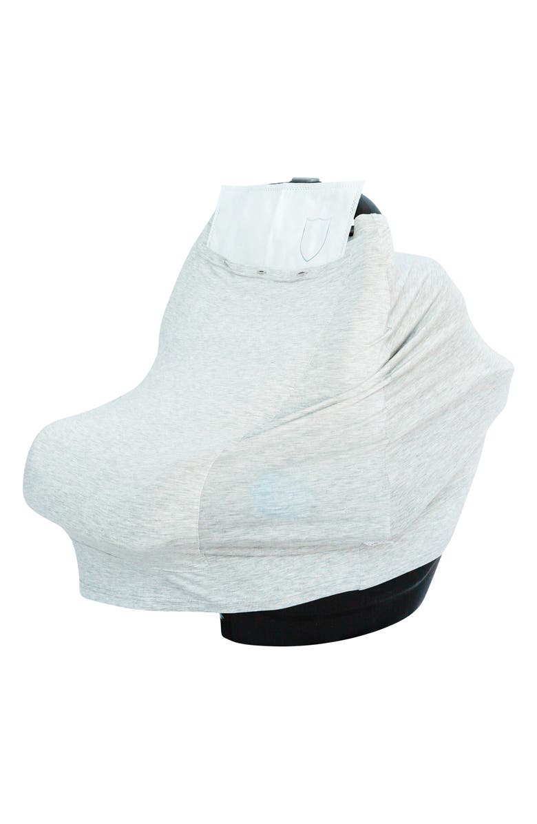 Snuggle Shield Luxe Protection Multiuse Infant Car Seat Cover, Alternate, color, Heather Grey