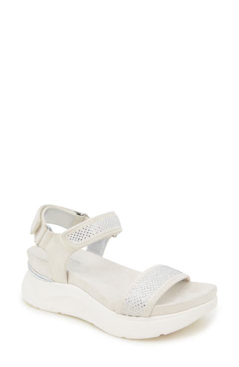 Halsey Ankle Strap Platform Sandal (Women)