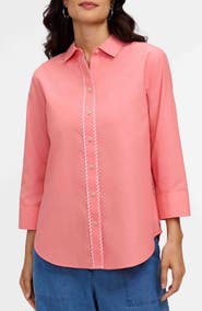 Foxcroft Marni Trim Shirt