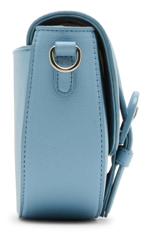 Anne Klein Flap Saddle Crossbody Bag In Gray