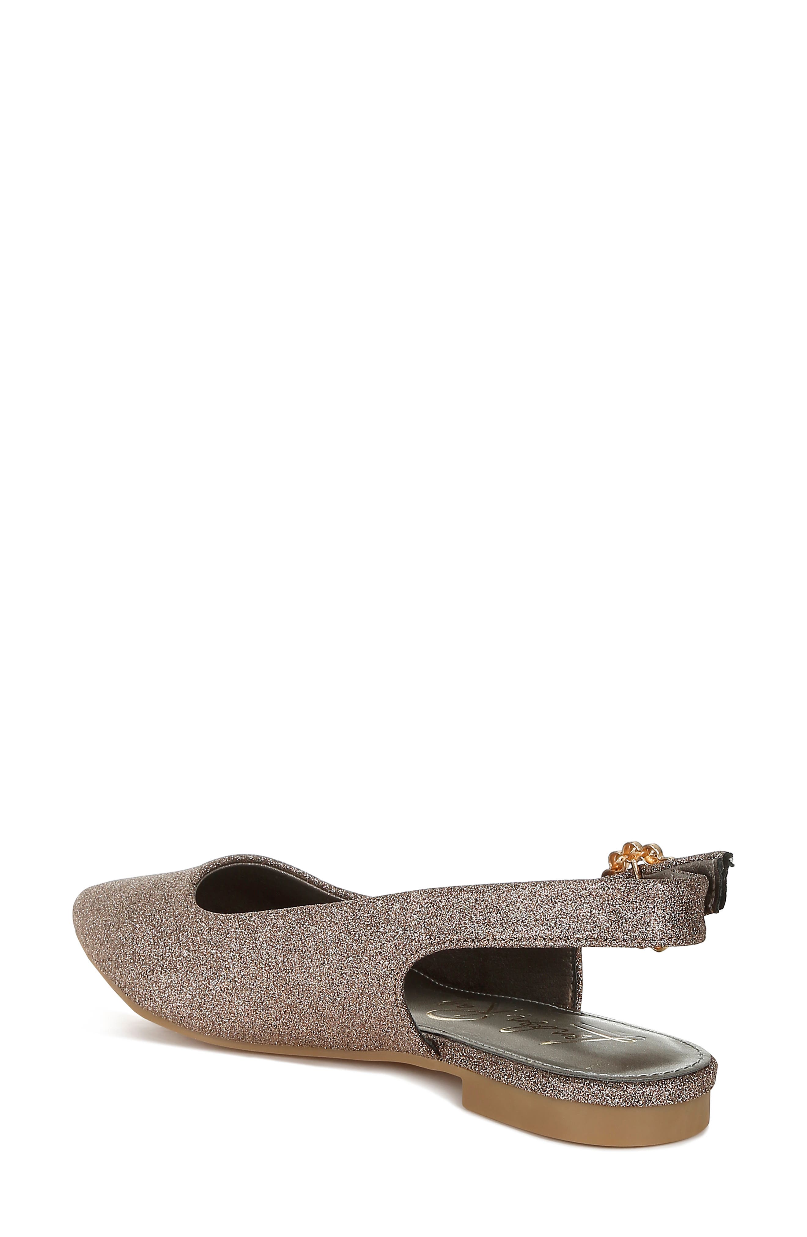 Giora Jewel Buckle Slingback Flat - image 4