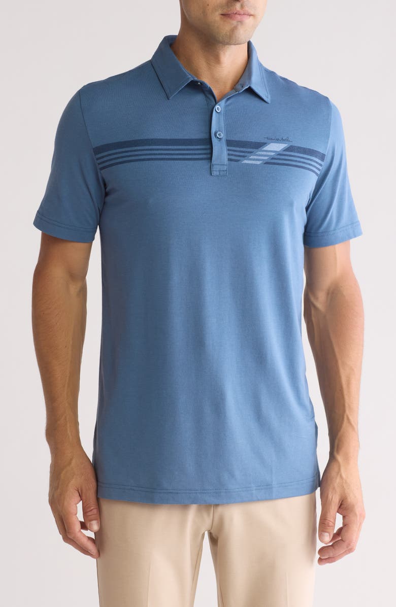 TravisMathew Villa Life Polo, Main, color, Stellar Blue