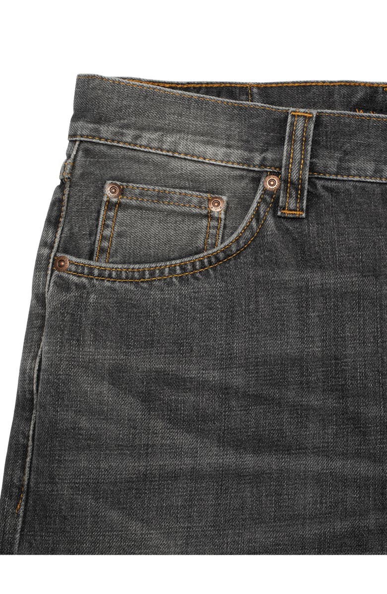 Nudie Jeans Rad Rufus Straight Leg Jeans, Alternate, color, Grey Crosshatch